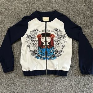 Achielry fantasy bomber style jacket